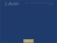 Tablet Screenshot of beehler.com